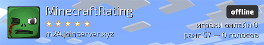 MinecraftRating
